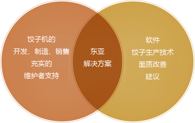 硬件和软件相辅相成，大力支持饺子业务